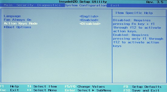 HP MINI 110 BIOS